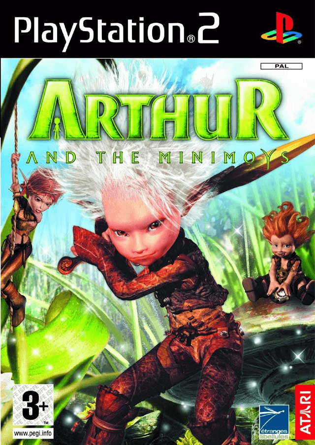 Arthur and the Minimoys box art for Playstation 2